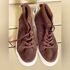 Brown Faux Suede Boots NWT